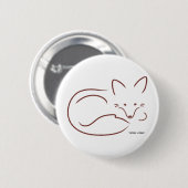 Badge Rond 5 Cm RedFox (Devant & derrière)