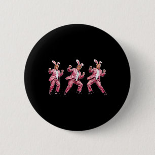 Badge Rond 5 Cm Refaire Pâques Grande Encore Drôle de Lapin Trump