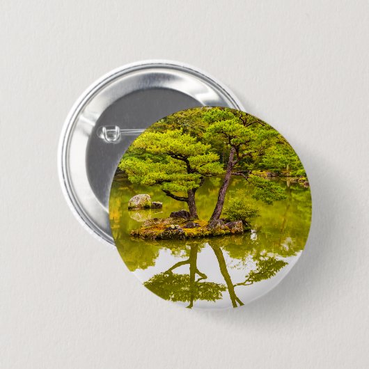 Badge Rond 5 Cm Réflexions (Devant & derrière)