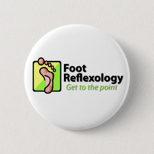 Badge Rond 5 Cm Réflexologie des pieds