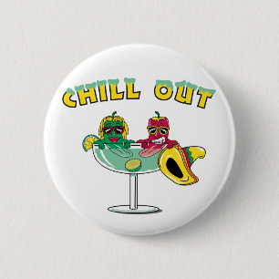 Badge Rond 5 Cm Refroidissez