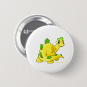 Badge Rond 5 Cm Regarder Chomby jaune (Devant & derrière)