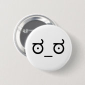 Badge Rond 5 Cm Regardez de la désapprobation (Devant & derrière)