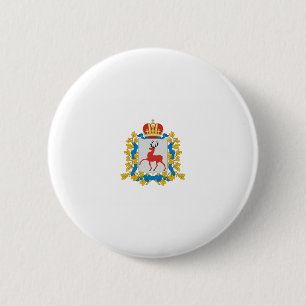 Badge Rond 5 Cm Région de Nijni-Novgorod, Russie