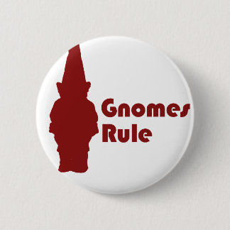 Badge Rond 5 Cm Règle de gnomes