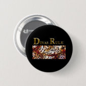 BADGE ROND 5 CM RÈGLE DIVAS (Devant & derrière)