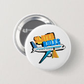 Badge Rond 5 Cm Règles de couvreur (Devant & derrière)