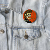 Badge Rond 5 Cm Règles de Psychobilly (En situation)