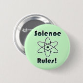 Badge Rond 5 Cm Règles scientifiques (Devant & derrière)