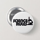 Badge Rond 5 Cm Règles scientifiques (Devant & derrière)