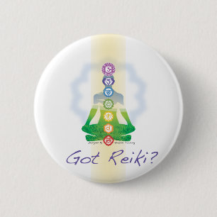 Badge Rond 5 Cm Reiki obtenu ?