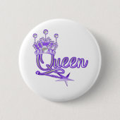 Badge Rond 5 Cm Reine (Devant)