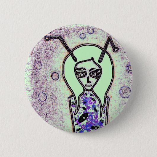 Badge Rond 5 Cm - Reine d'ANKAA- de Phoenix (Devant)