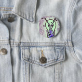 Badge Rond 5 Cm - Reine d'ANKAA- de Phoenix (En situation)