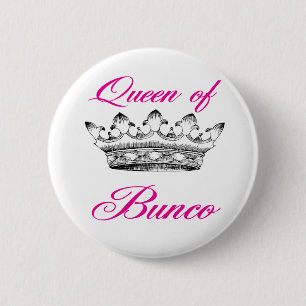 Badge Rond 5 Cm reine de bunco