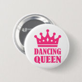 Badge Rond 5 Cm Reine de danse (Devant & derrière)