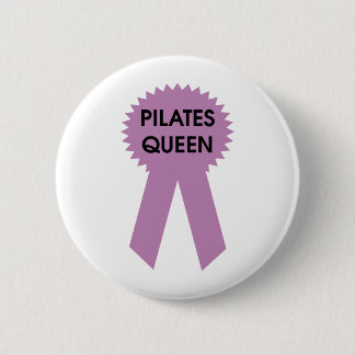 Badge Rond 5 Cm Reine de Pilates