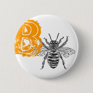 Badge Rond 5 Cm Reine des abeilles