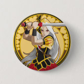 Badge Rond 5 Cm Reine des coeurs (Devant)