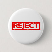 Badge Rond 5 Cm Rejeter le tampon (Devant)