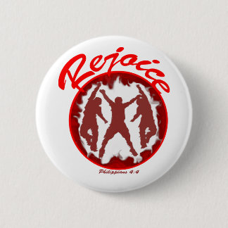 Badge Rond 5 Cm Réjouissez-vous - les Philippiens 4,4