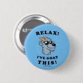 Badge Rond 5 Cm Relax ! J'ai chéri ça (Devant & derrière)