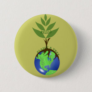Badge Rond 5 Cm ReLeaf Plantez un arbre