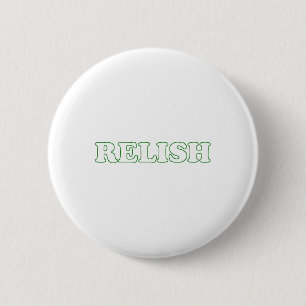 Badge Rond 5 Cm Relish Halloween Couples Costume Faire semblant Je