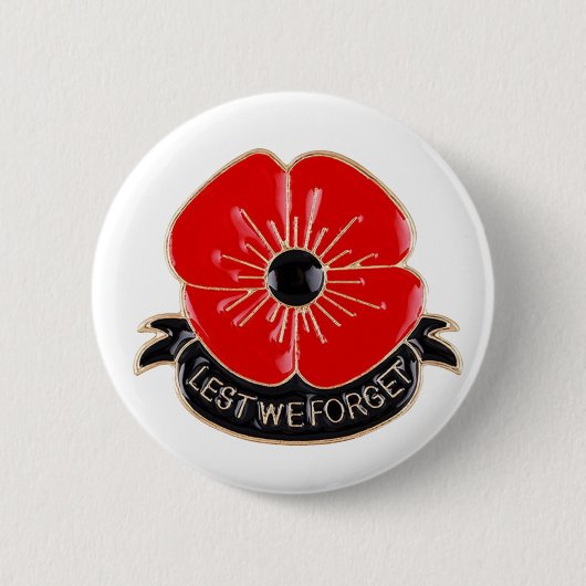 Badge Rond 5 Cm Remembrance Day (Devant)