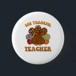 Badge Rond 5 Cm remerciant professeur pour les femmes tombent prof<br><div class="desc">enseignant reconnaissant pour les femmes tombent enseignant remerciant turquie d'action _1</div>