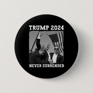 Badge Rond 5 Cm Remettre Trump 2024 Shirt Save America Trump