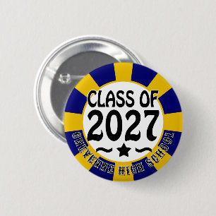 Badge Rond 5 Cm Remise des diplômes de la promotion 2027