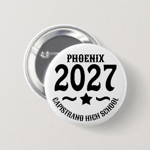 Badge Rond 5 Cm Remise des diplômes de la promotion 2027 de l'Étoi