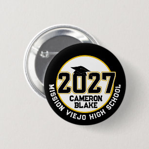 Badge Rond 5 Cm Remise des diplômes de la promotion 2027 de Letter