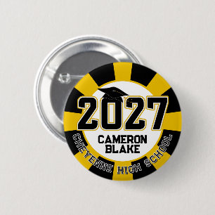 Badge Rond 5 Cm Remise des diplômes de la promotion 2027 de Letter