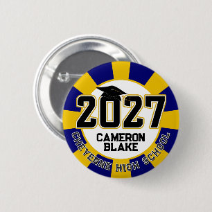 Badge Rond 5 Cm Remise des diplômes de la promotion 2027 de Letter