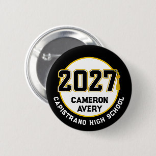 Badge Rond 5 Cm Remise des diplômes de la promotion 2027 de Letter