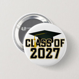 Badge Rond 5 Cm Remise des diplômes de la promotion 2027 de Letter