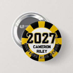 Badge Rond 5 Cm Remise des diplômes de la promotion 2027 de Letter