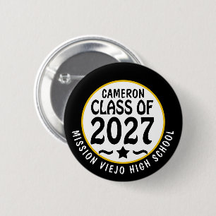 Badge Rond 5 Cm Remise des diplômes de la promotion 2027 de Star