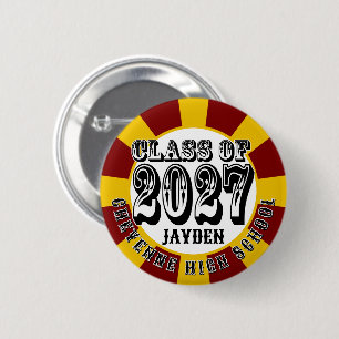 Badge Rond 5 Cm Remise des diplômes de la promotion 2027 de Wester