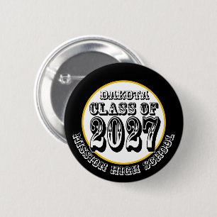 Badge Rond 5 Cm Remise des diplômes de la promotion 2027 de Wester
