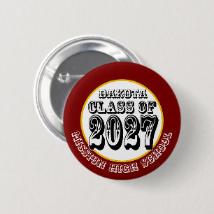 Badge Rond 5 Cm Remise des diplômes de la promotion 2027 de Wester