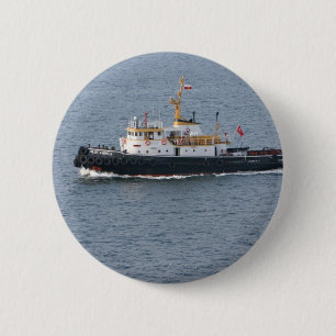 Badge Rond 5 Cm Remorqueur turc à Istanbul