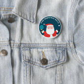 Badge Rond 5 Cm Remplisseur de chaussette drôle de tennis de table (En situation)