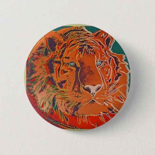 Badge Rond 5 Cm Remplissez modèle de bouton (Devant)