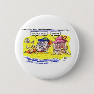 Badge Rond 5 Cm Rencontres par ordinateur ? Cadeaux drôles T-shirt