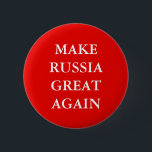 BADGE ROND 5 CM "RENDEZ LA RUSSIE GRANDE ENCORE" POUR PARODIER<br><div class="desc">" RENDEZ LA RUSSIE GRANDE ENCORE" pour trump le bouton de parodie de slogan.</div>