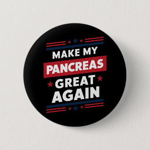 Badge Rond 5 Cm Rendez Mon Pancréas Grande Encore Sensibilisation