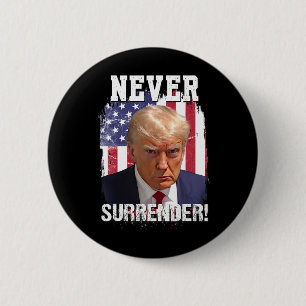 Badge Rond 5 Cm Rendez-vous Trump Drapeau États-Unis 2024